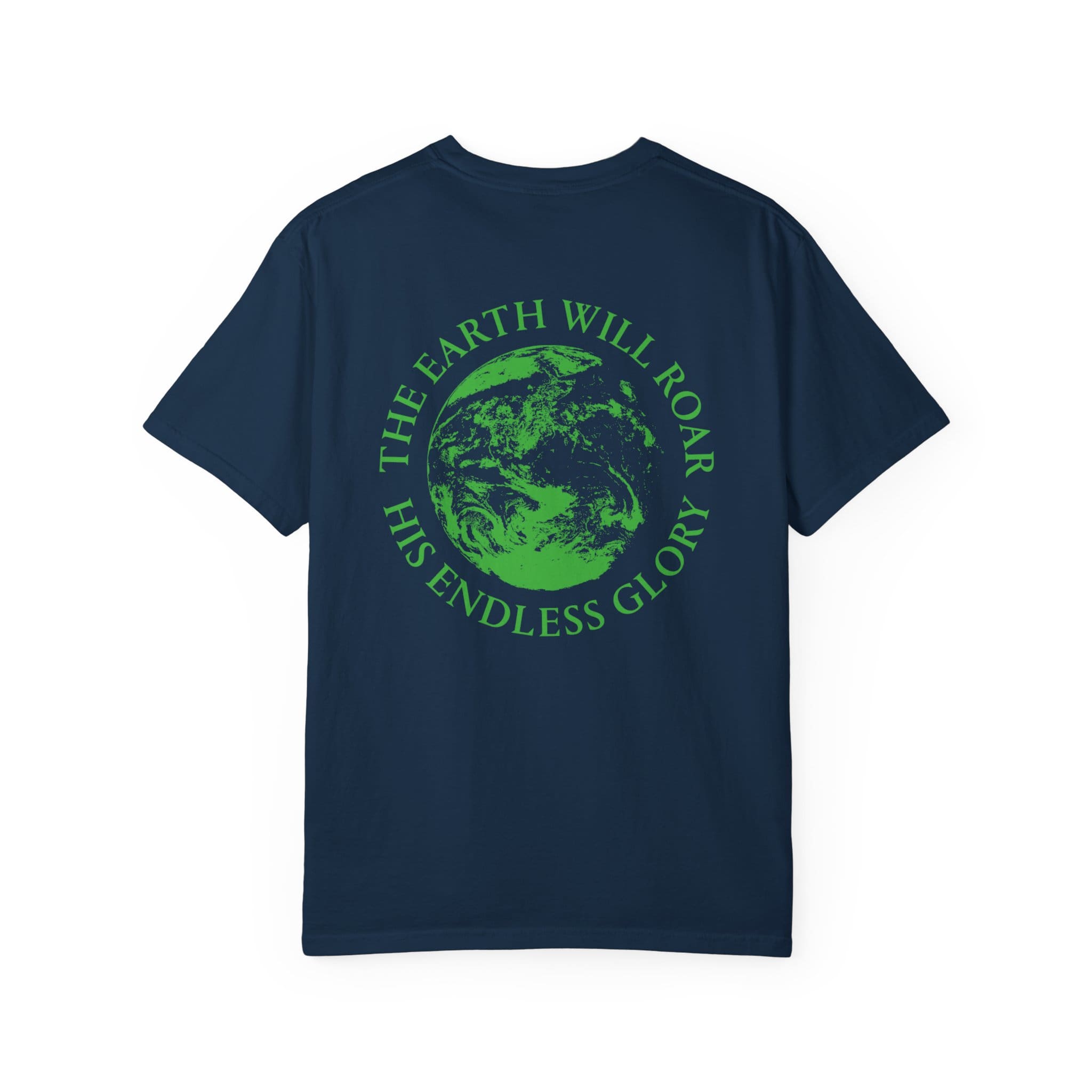 'The Earth Will Roar' T-Shirt Green print